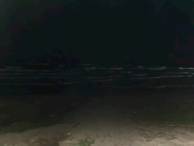 海滩夜色