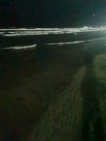 双月湾大海夜色