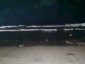 双月湾夜色 大海