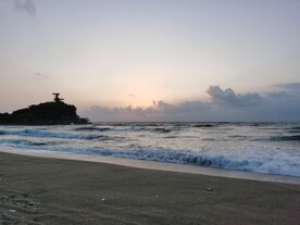 双月湾海边日出