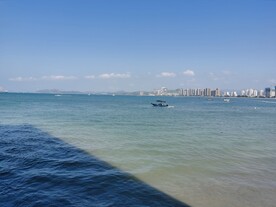 双月湾 大海