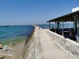 惠州双月湾海堤