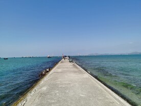 惠州双月湾海堤风光