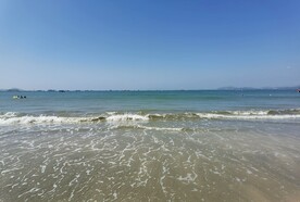 惠州双月湾海水