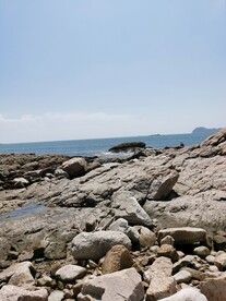 惠州双月湾圆洲岛海边