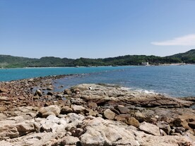 惠州双月湾圆洲岛风景