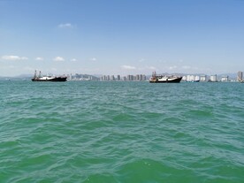 惠州双月湾 海洋海水