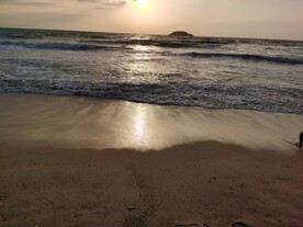 惠州双月湾海上日出图