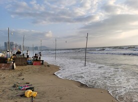 惠州双月湾 大海 海浪汹涌