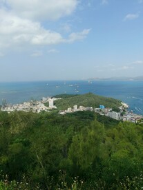 惠州双月湾 碧海蓝天 森林