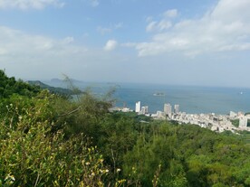 双月湾蓝天大海