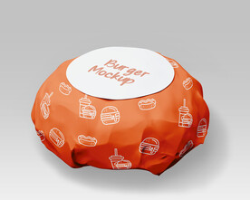 汉堡包装样机
