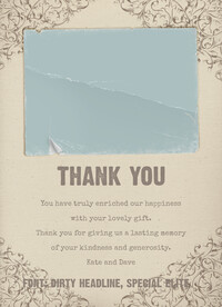 感恩节贺卡邀请函