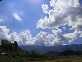 白云 晴天