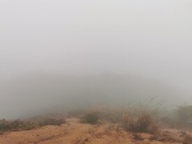 山上雾霾