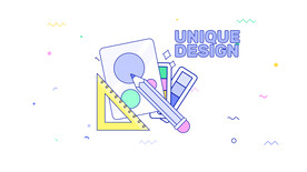 铅笔尺子三角色卡