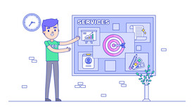 目标销售业绩计划图表