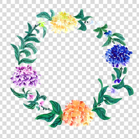 花 