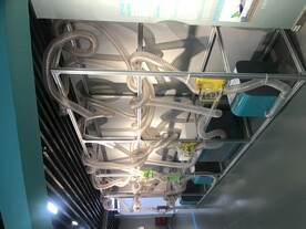 陕西科技馆彩带精灵空气动力展品