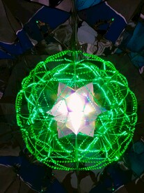 绚丽三角镜万花筒美丽光影