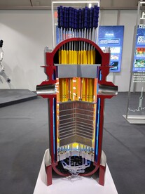 核反应堆芯内部结构模型展品