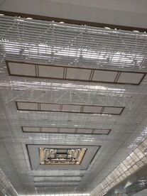 南京南高铁站天花板吊顶造型