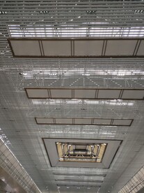 南京南高铁站吊顶天花造型