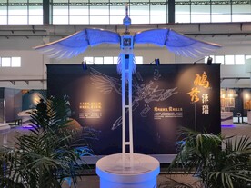 大型机械鸟科普展品
