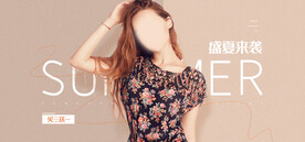 海报 女装素材 淘宝女装
