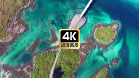 唯美航拍跨海大桥