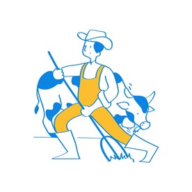 奶农