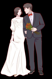 结婚照
