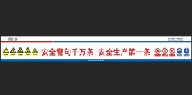 安全警告千万条 安全生产第一条