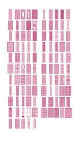 中式古典门窗图案