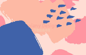 彩色抽象卡片几何背景配色PSD