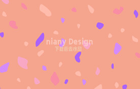 彩色抽象卡片几何背景配色PSD