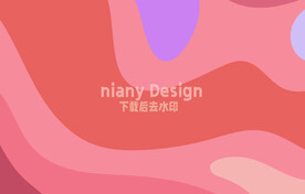 彩色抽象卡片几何背景配色PSD