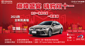 凯美瑞双十一海报