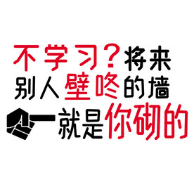 不学习