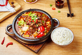 牛肉石锅饭