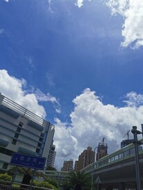  蓝天 白云