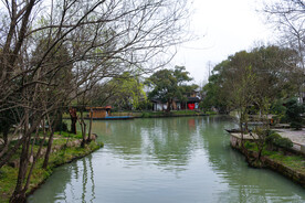 杭州湿地公园 湖水