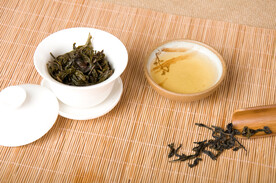 武夷山大红袍奇兰茶茶底