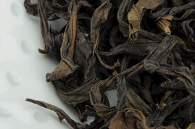 大红袍茶叶微距