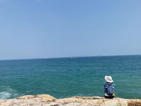 海边 