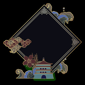  国潮边框图片