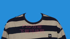 男圆领衣服素材