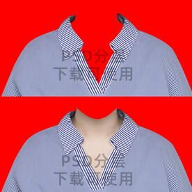 女证件照衣服素材