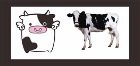 奶牛插画