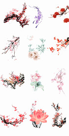桃花元素